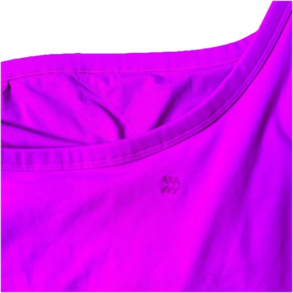 All In Motion Asymmetrical One-Shoulder Tank Top Size XXL‎ 2XL Magenta Pink - Picture 3 of 4